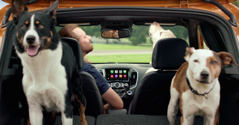 Chevy Taps Some Dogs That Aren’t Actors for Cruze Hatchback Ad