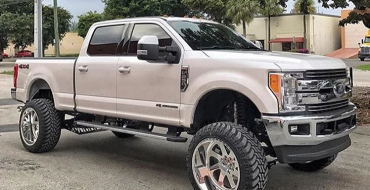 NBA Hall of Famer Shaquille O’Neal Drives a Lifted Ford F-250 Pickup