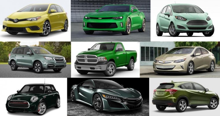 Cool Car Colors: Which 2017 Models Are Available in Green?