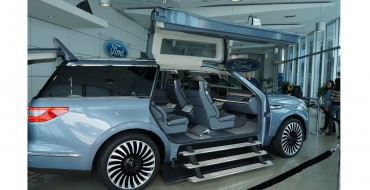 Lincoln Navigator Concept Turns Up at Ford of Canada HQ