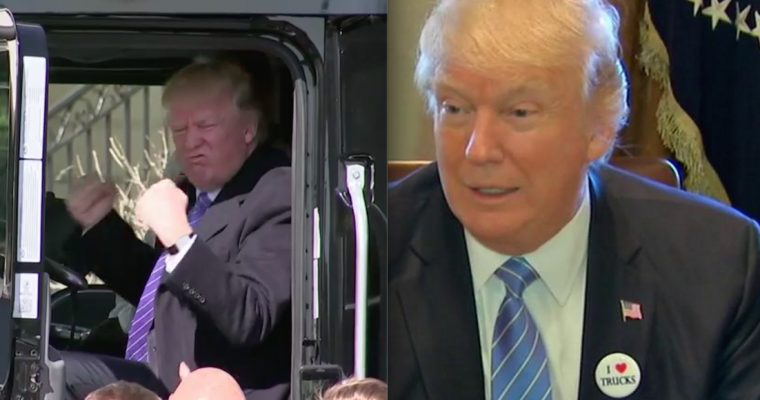 President Trump Apparently Misses Cruising to Taylor Swift, Endangering Life of Youngest Child [VIDEO]