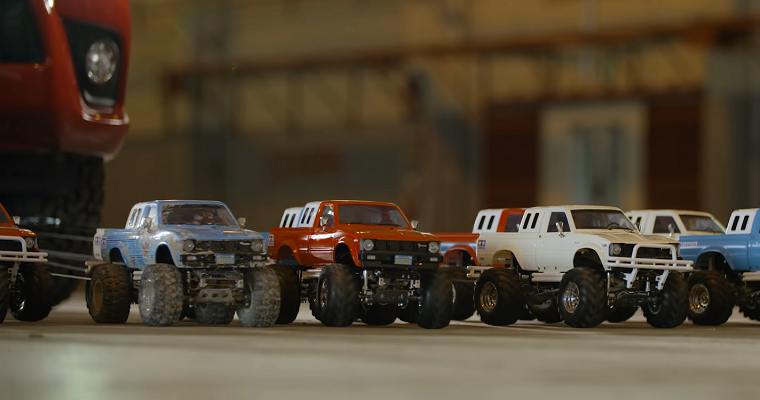 How Many RC Cars Does it Take to Tow a Pickup Truck?