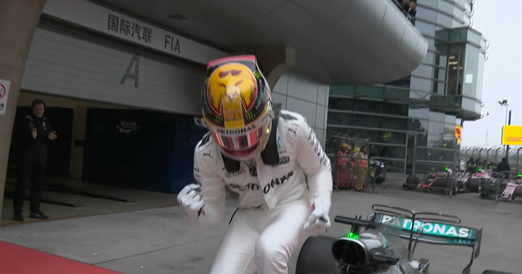 Hamilton Wins in Mixed Conditions at the 2017 Chinese Grand Prix