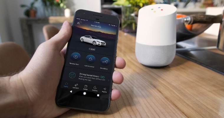 Mercedes-Benz Vehicles Can Now Activate Amazon Alexa and Google Home