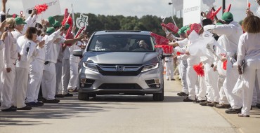 2018 Honda Odyssey Begins Production at Honda Manufacturing of Alabama Plant