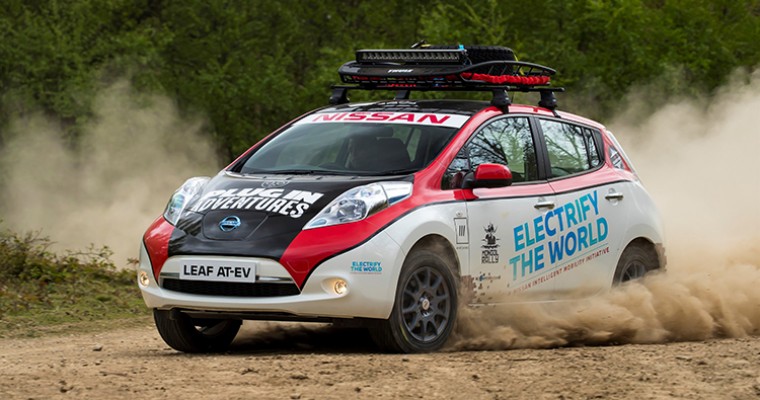 Nissan LEAF Driving the Mongol Rally as First-Ever All EV Entry