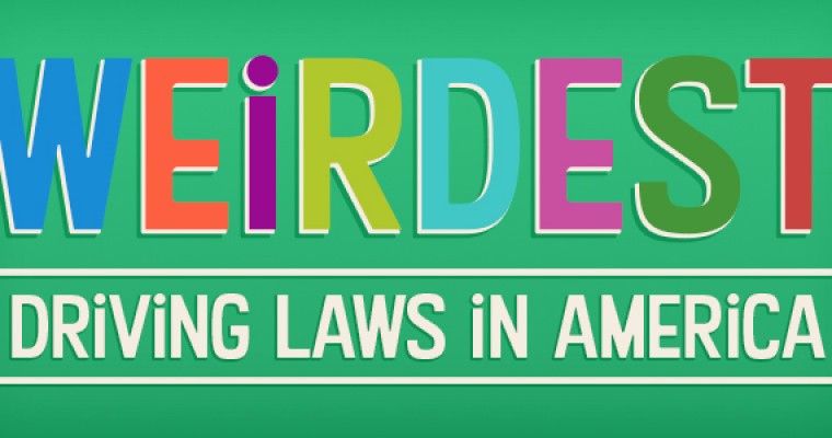 Infographic: Weirdest Driving Laws in America