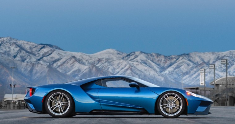 Liquid Blue 2017 Ford GT Hitting Barrett-Jackson Scottsdale Auction Block This Month