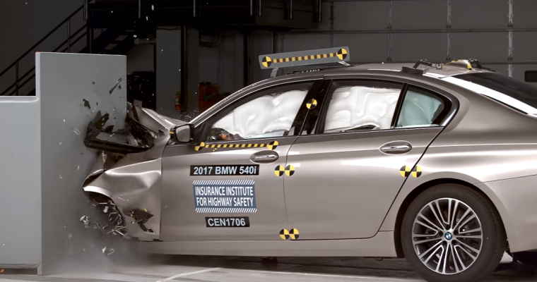 2017 BMW 5 Series Earns Top Safety Pick+ Rating From the IIHS