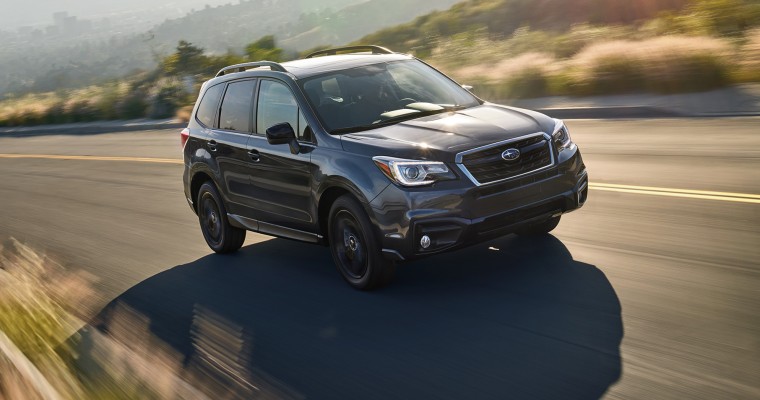 Back to Black: Subaru’s 2018 Forester Offers a Safer, Sportier 2.5i Black Edition Package