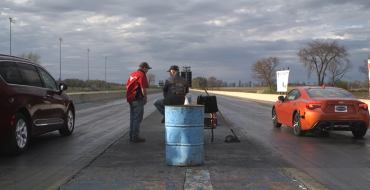 Watch the Chrysler Pacifica Beat the Toyota 86 in a Drag Race