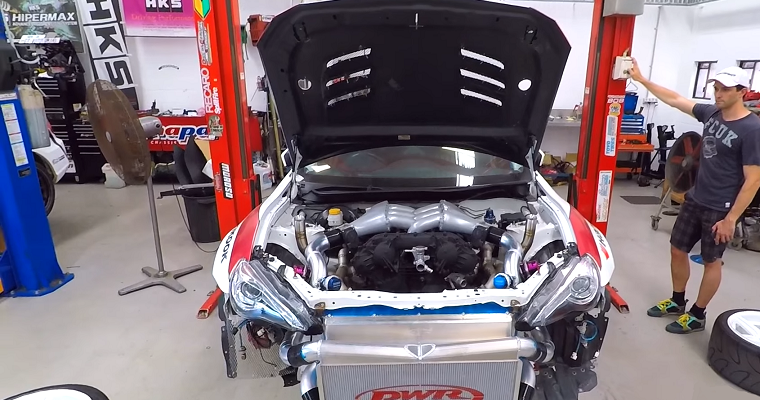 Nissan GT-R-Powered Toyota 86 Makes 1,300 Horsepower!