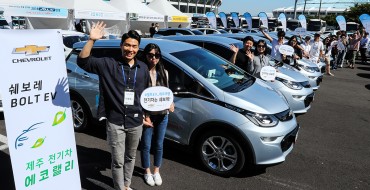 Chevy Bolt Impresses at Annual Jeju EV Eco Rally in Korea