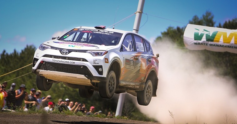 Toyota Goes Four-in-a-Row at Susquehannock Trail Performance Rally