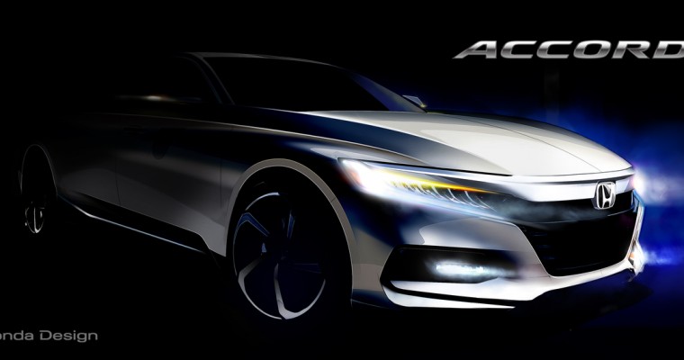 Honda Teases Tenth-Generation Honda Accord, Sets July 14th Date for Debut