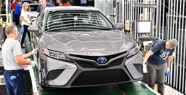 2018 Toyota Camry Rolls Off the Production Line in Kentucky