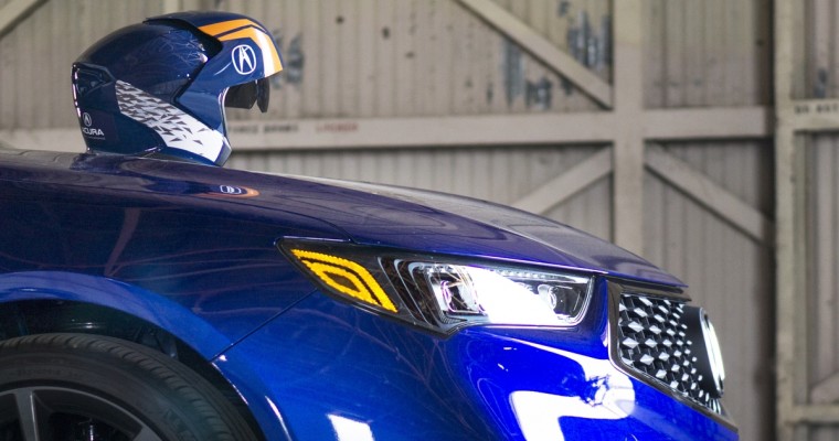 Acura Promoting TLX A-Spec With First-Ever Live Augmented Reality Race