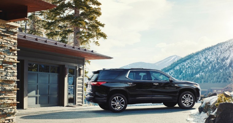 2018 Chevy Traverse Priced at $30,875