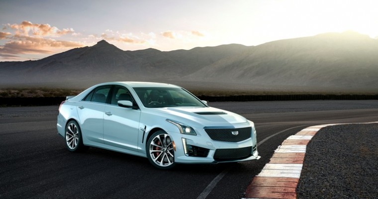 Cadillac Celebrates Its 115th Birthday with the 2018 Cadillac CTS-V Glacier Metallic Edition