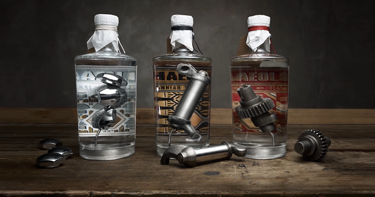 Behold ‘The Archeologist’—a $1,000 Premium Gin Made with Harley-Davidson Parts