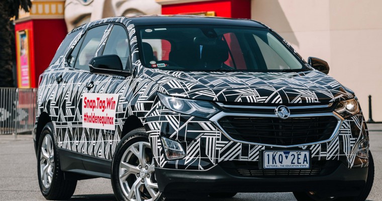 Holden Equinox Art Car Puts Stylish Twist on Vehicle Camouflage