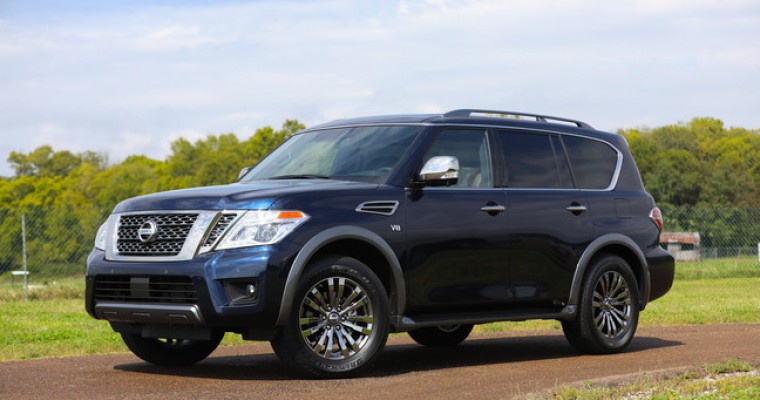 Fair Attendees Witness World Introduction of 2018 Nissan Armada Platinum Reserve