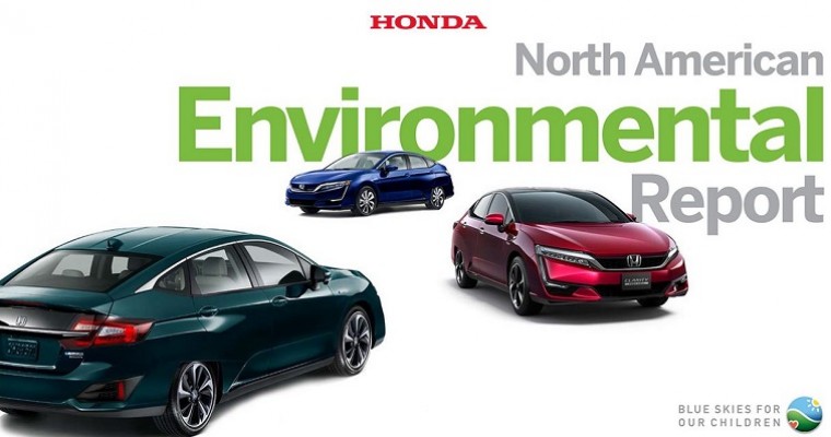 Honda Reports Its Environmental Performance and Progress