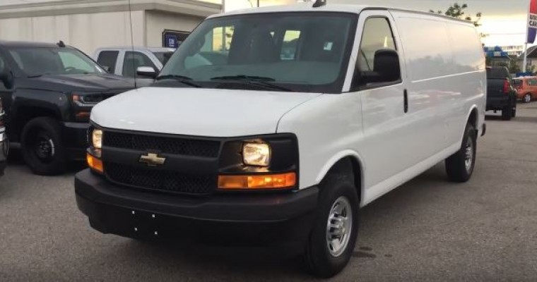 New Packages for Chevrolet Express 2500 Cargo and Passenger Vans in 2018