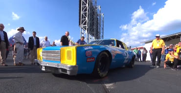 Dale Earnhardt Jr. Receives His Father’s Classic Chevrolet Monte Carlo Prior to His Final NASCAR Race