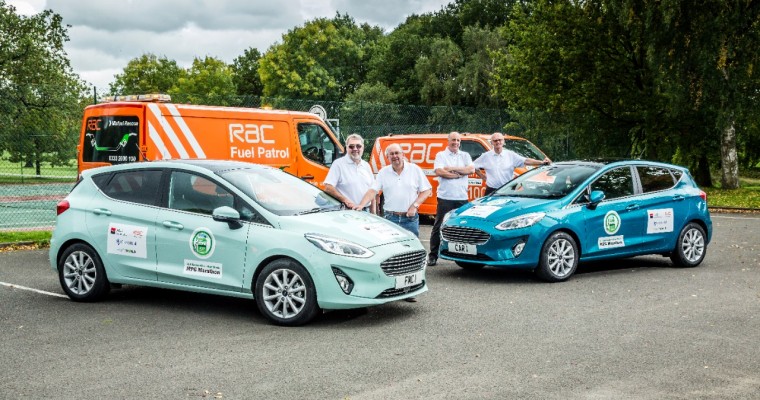 Ford Fiesta, Ranger Nab Three Top Awards at UK’s MPG Marathon