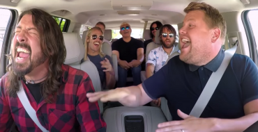 The Foo Fighters Were “A Little Uncomfortable” Filming James Corden’s Carpool Karaoke