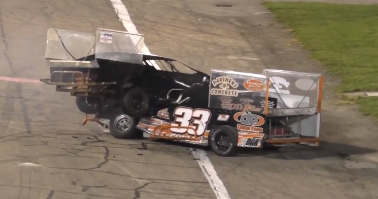 Racecar Drivers Get in a Fist Fight After Collision on the Anderson Speedway [VIDEO]