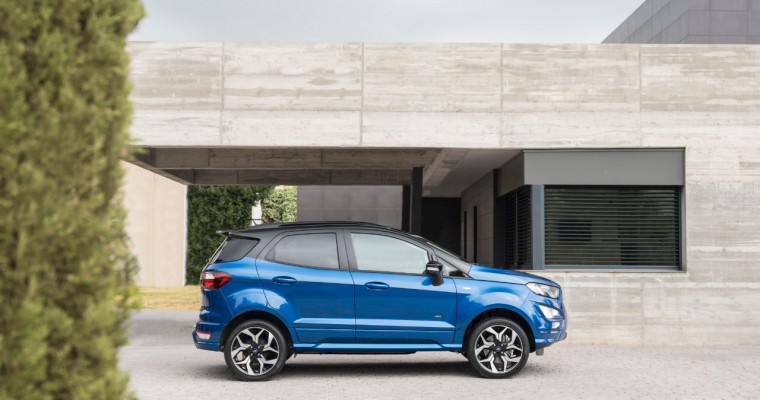New Ford EcoSport Adds Intelligent AWD, EcoBlue Diesel Engine, ST-Line Trim for Europe