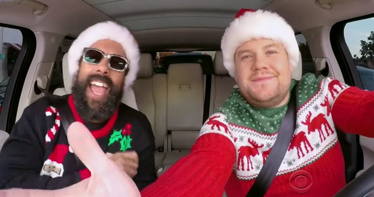 Santa Claus is Comin’ to Carpool Karaoke for a 2017 Holiday Special