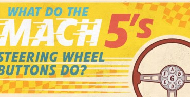 Infographic: What Do the Mach 5’s Steering Wheel Buttons Do?