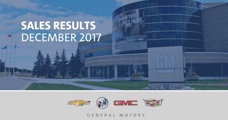 General Motors Was Canada’s Top Automaker at Retail in 2017