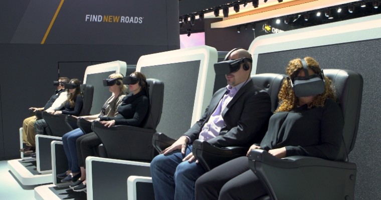 Chevrolet Offers the Virtual Dynamics Lab 4-D Experience to Guests at the North American International Auto Show