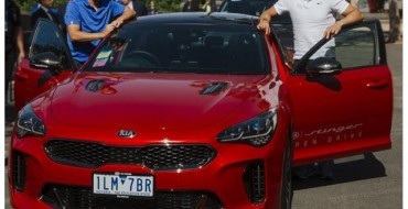 Kia Delivers Vehicles to 2018 Australian Open