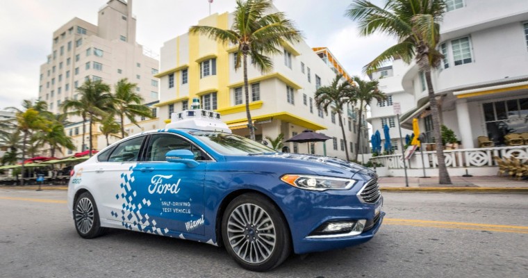 Ford Announces Miami as Partner City for Autonomous Vehicle Services Pilot