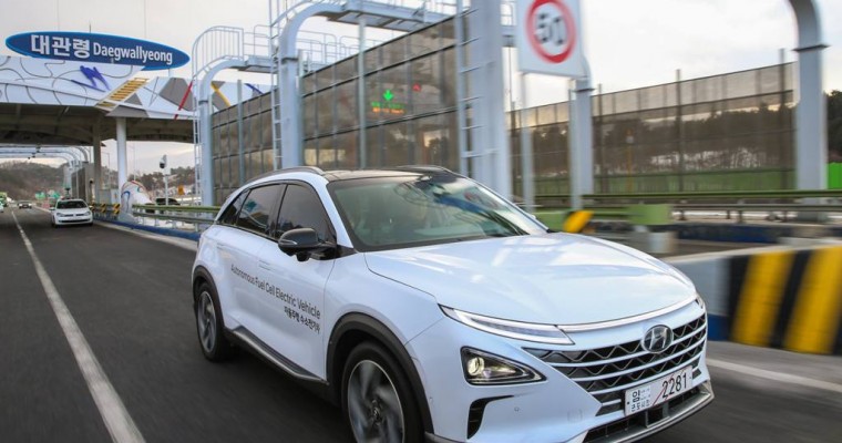 Hyundai Makes History with NEXO, World’s First Self-Driving Fuel Cell Vehicle