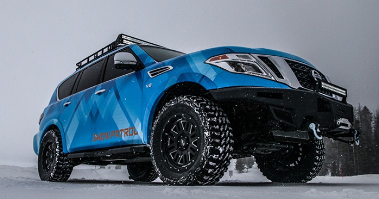 Nissan Reveals Armada Snow Patrol Vehicle at Chicago Auto Show