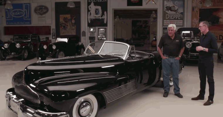 The First-Ever Concept Car: 1938 Buick Y Job Makes an Appearance on Jay Leno’s Garage