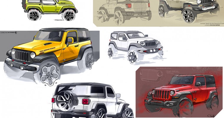 FCA Asks Young Automotive Designers to Envision the Jeep Wrangler of the Future for the Latest “Drive for Design” Contest