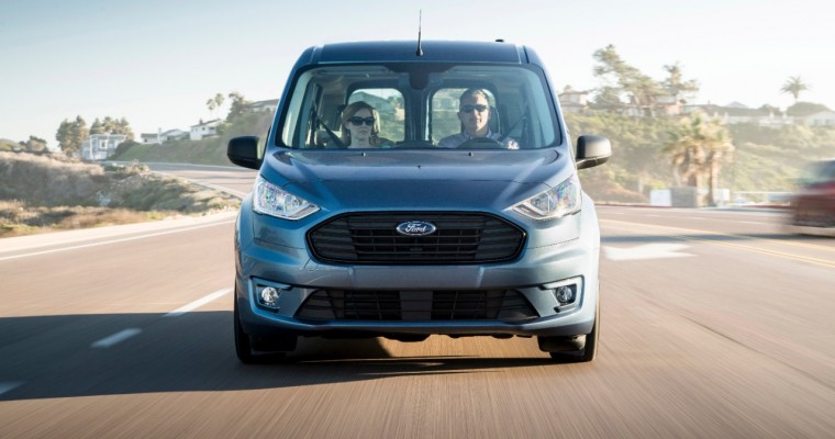 2019 Ford Transit Connect Wagon is Most Efficient Small Van at 29 MPG
