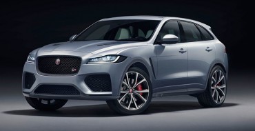 Jaguar Unveils Souped-Up F-PACE SVR and New Waymo Collab