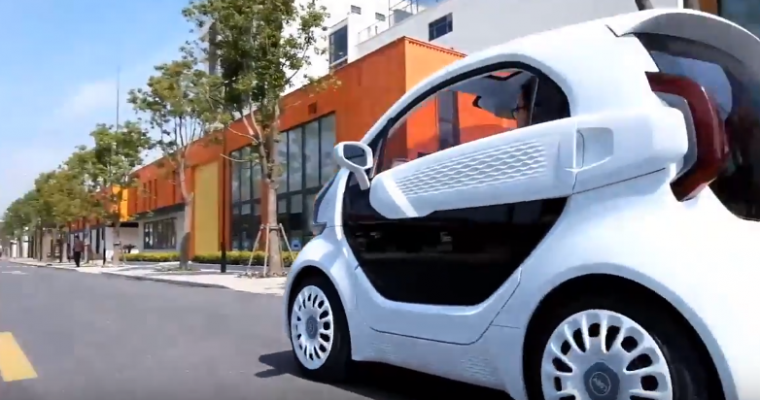 3D-Printed Electric Car Set for 2019 Market Release