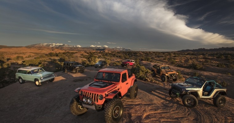 Jeep Showcases Seven Concept Vehicles During the 52nd Annual Moab Easter Jeep Safari