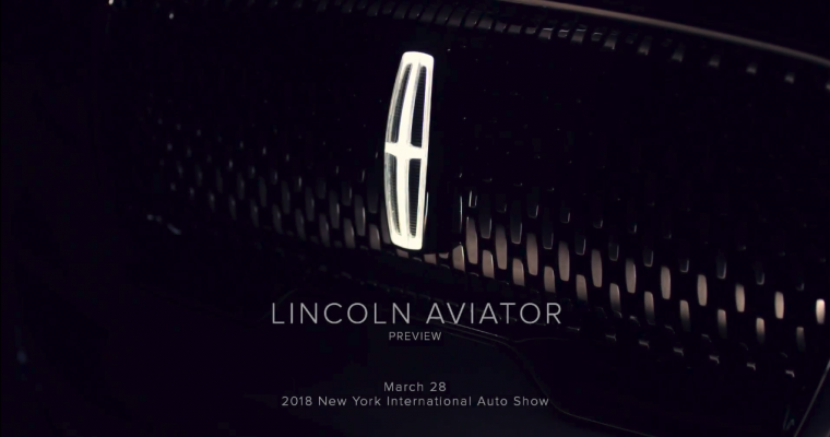 Lincoln Aviator to Make Long-Anticipated Return at 2018 New York Auto Show