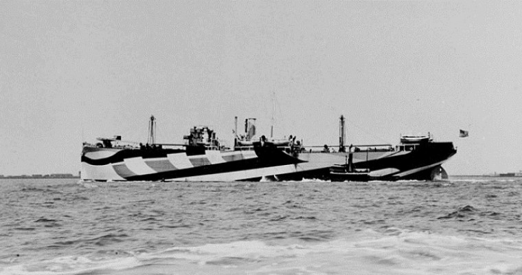 Camouflage That Now Stymies Spy Shots Was First Used to Ward Off German U-Boats in World War I