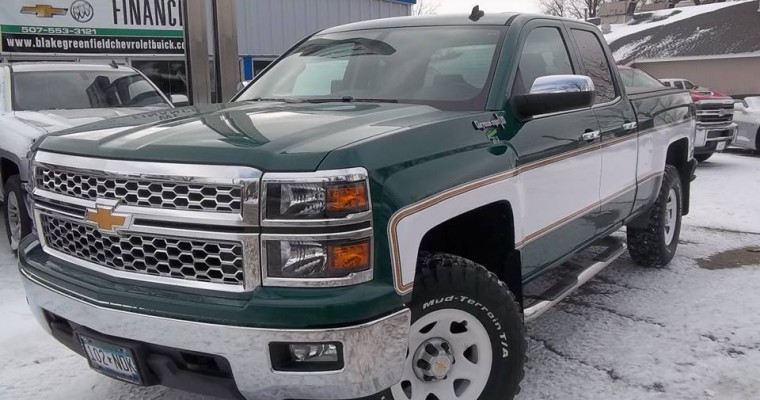 Chevy Dealership Redesigns Silverado Pickup to Look Like 1970s Cheyenne Super 10